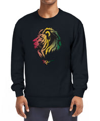 RAS Lion Head Sweatshirt - Black